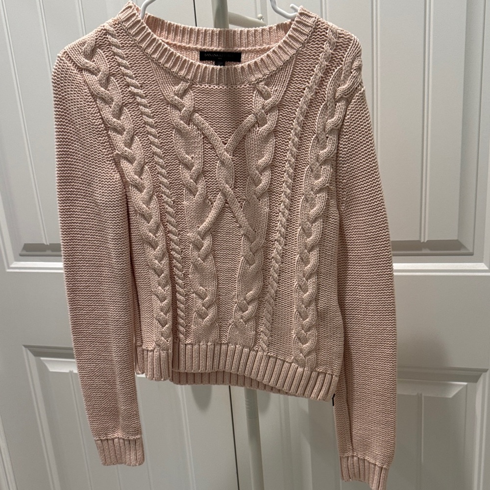 Banana Republic Cream Knit Sweater